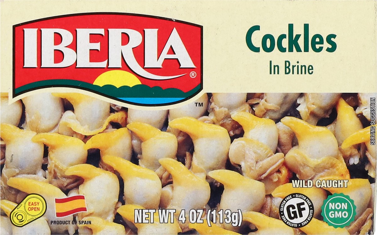slide 4 of 14, Iberia Cockles in Brine 4 oz, 4 oz