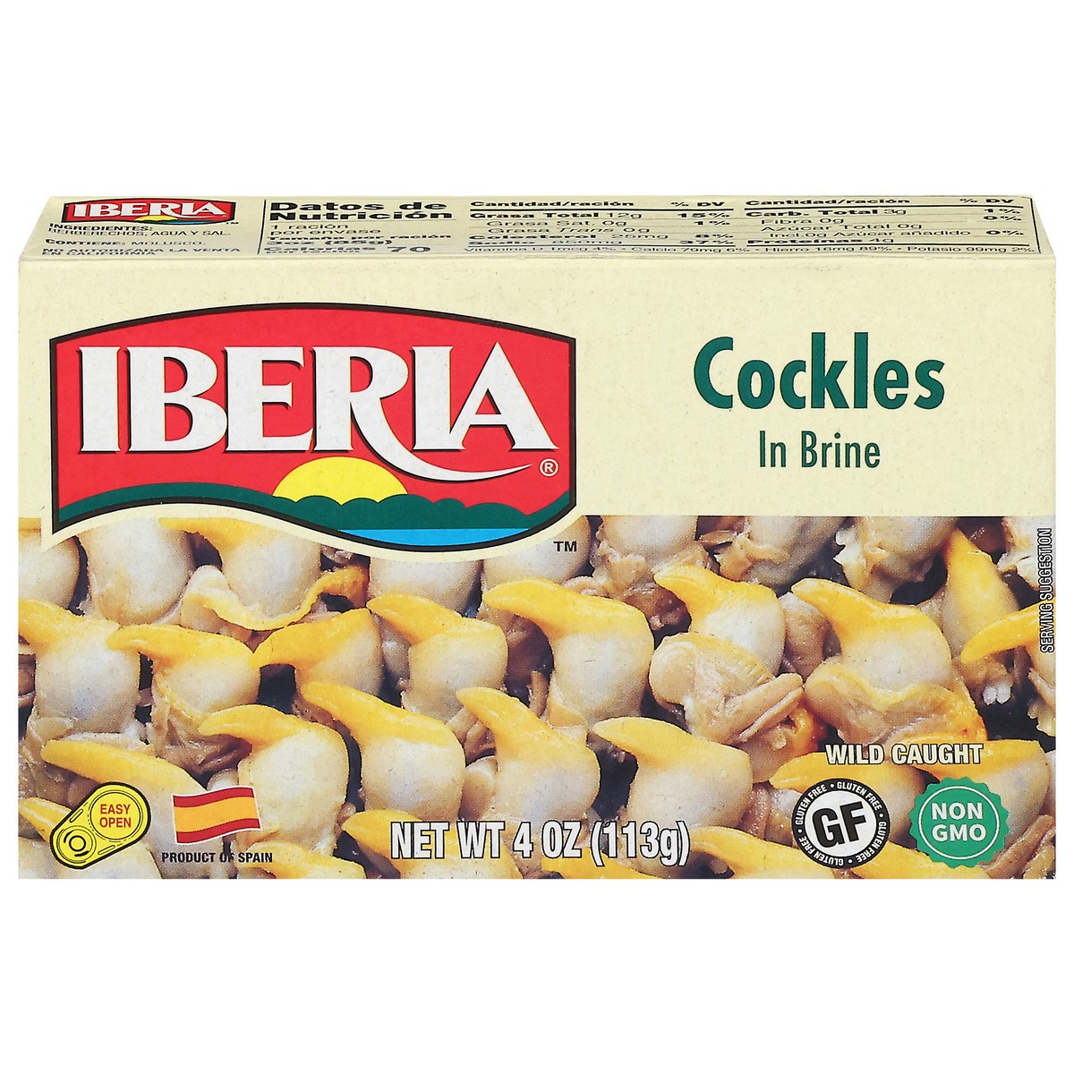 slide 11 of 14, Iberia Cockles in Brine 4 oz, 4 oz