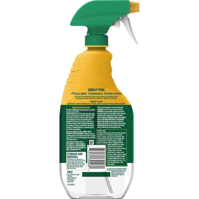 slide 6 of 12, Zevo Spruce Weed and Grass Killer Trigger Spray Fertilizer 24oz, 24 oz
