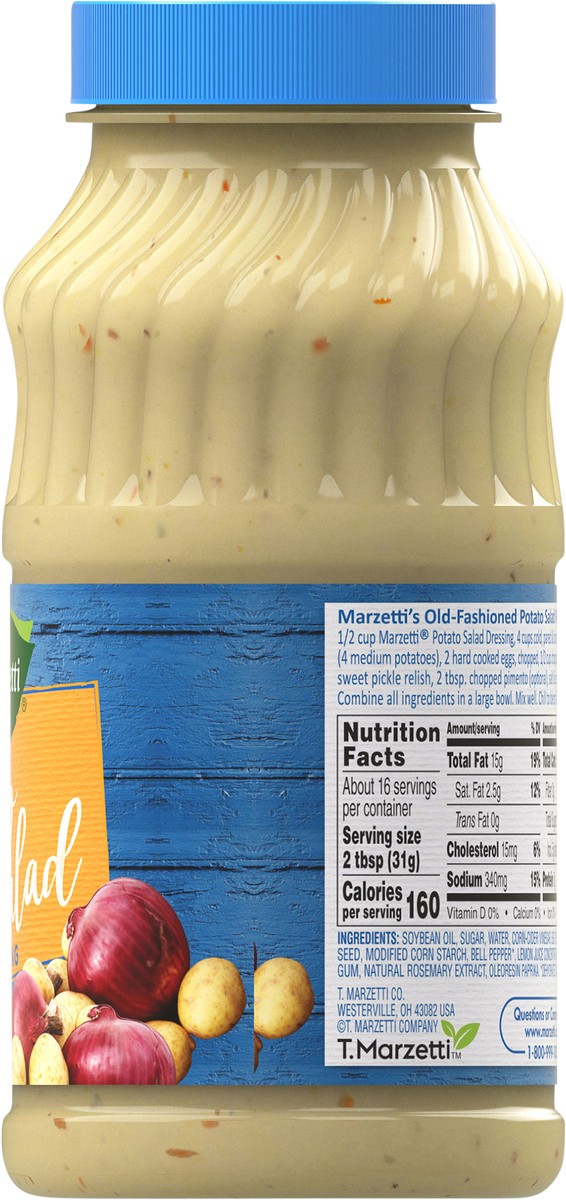 slide 9 of 14, Marzetti Potato Salad Dressing 16 fl. oz. Jar, 16 fl oz