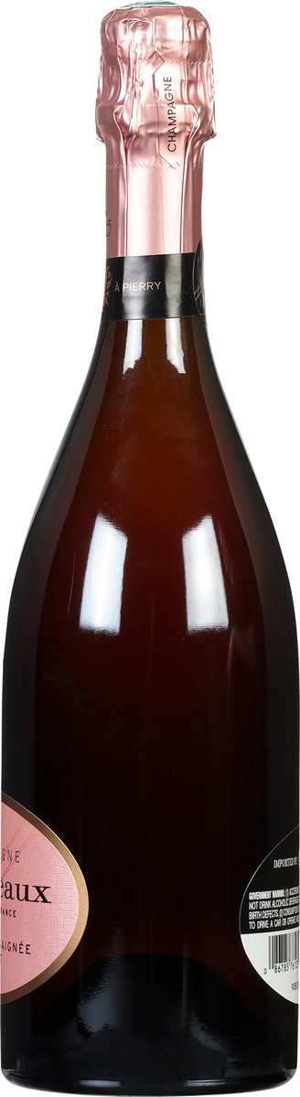 slide 5 of 7, Champagne Vollereaux Rose De Saignee Brut NV, 750ml, 750 ml