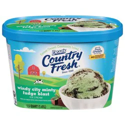 Dean's Country Fresh Windy City Minty Fudge Blast Ice Cream