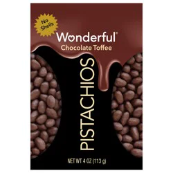 Wonderful No Shell Chocolate Toffee - 4 Oz