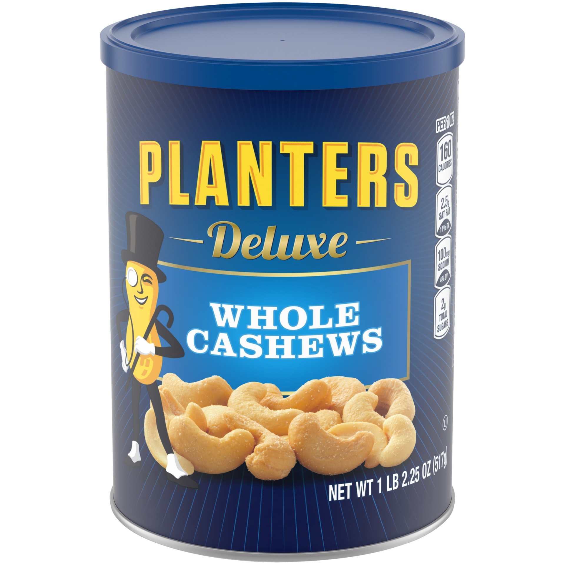 slide 1 of 2, Planters Deluxe Whole Cashews, 18.25 oz