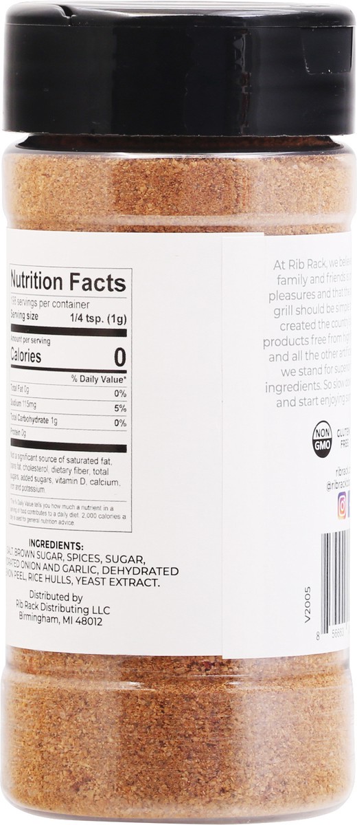 slide 5 of 9, Rib Rack Steak Spice Rub 7 oz, 7 oz