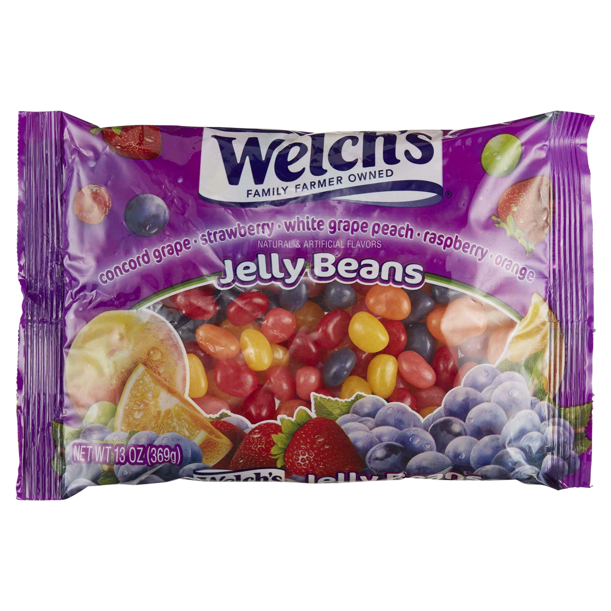 slide 1 of 1, Welch's Jelly Beans Bag, 13 oz