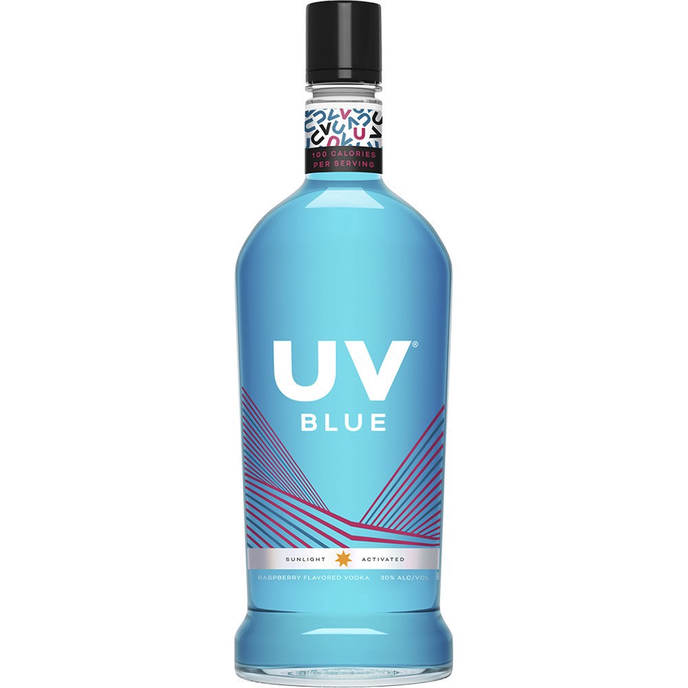 slide 1 of 1, Uv Blue Vodka, 1.75 liter