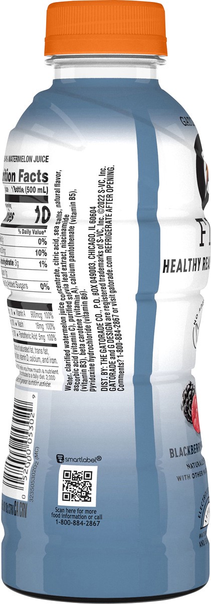 slide 2 of 3, Gatorade Fit Electrolyte Beverage Blackberry Raspberry 16.9 Fl Oz Bottle, 16.9 oz