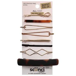 scünci All Hair Decorative Pins 8 ea