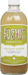 Kosmic Kombucha Groovy Green Kombucha - 18 fl oz