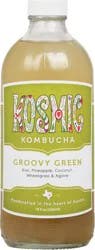 Kosmic Kombucha Groovy Green Kombucha - 18 fl oz
