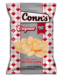 Conn's Potato Chips Regular, 13 oz