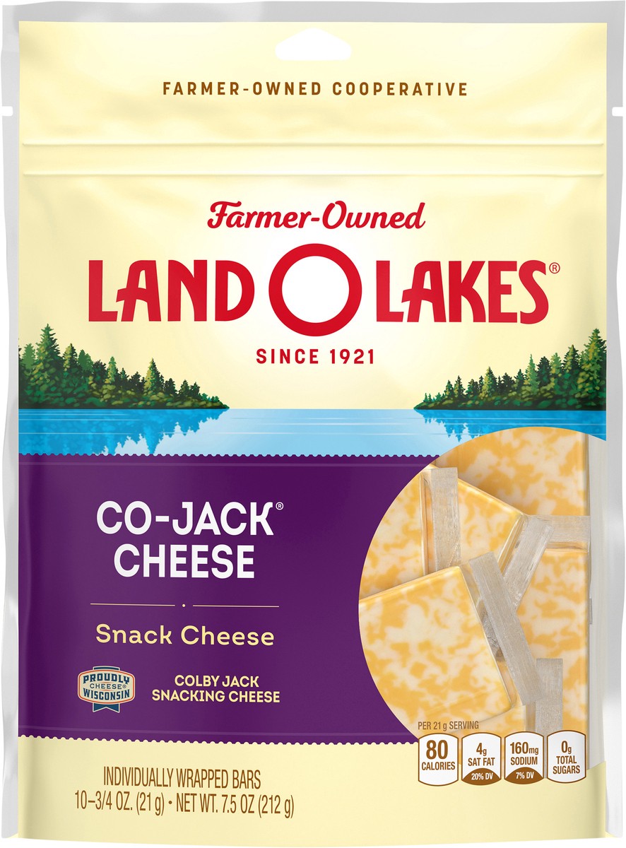 slide 10 of 11, Land O'Lakes Co-Jack Cheese, 7.5 oz