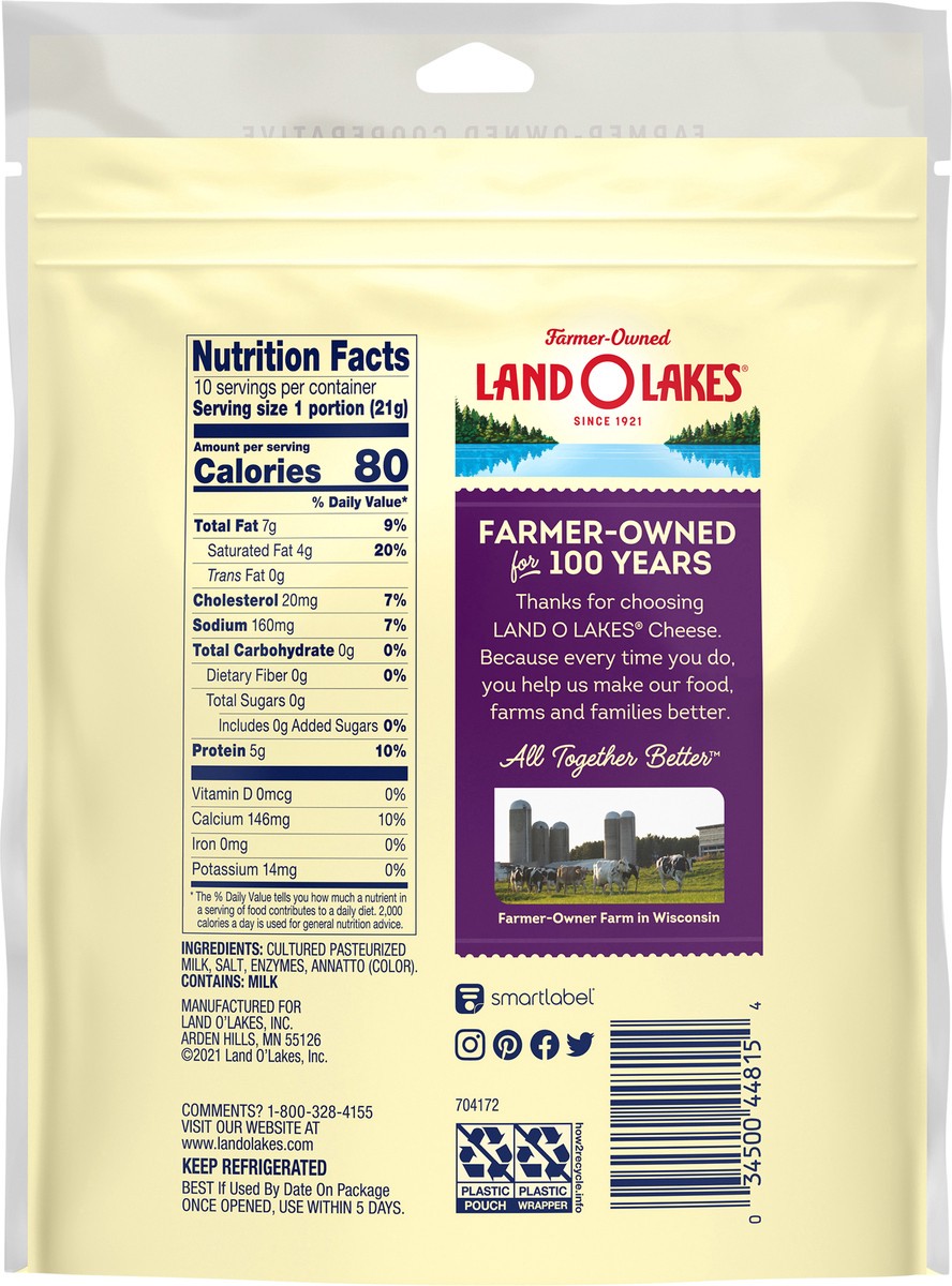 slide 2 of 11, Land O'Lakes Co-Jack Cheese, 7.5 oz