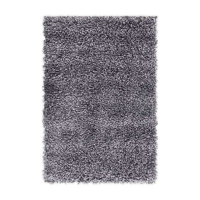 slide 1 of 6, Unique Loom Davos Shag Accent Rug - Peppercorn, 2 ft x 3 ft