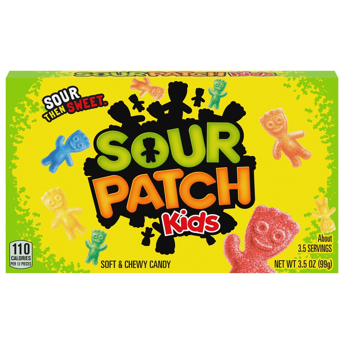 slide 1 of 9, SOUR PATCH KIDS Original Soft & Chewy Candy, 3.5 oz, 3.5 oz