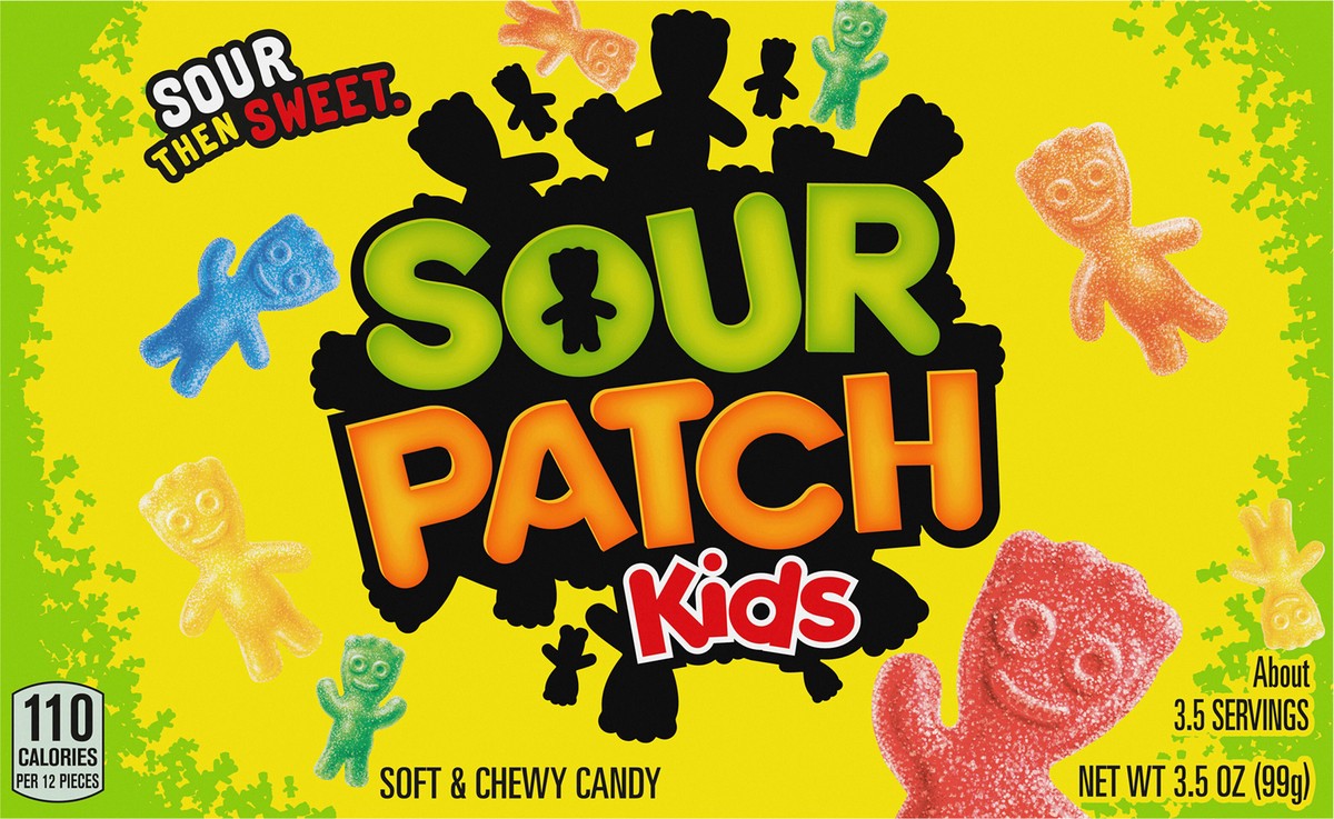 slide 6 of 9, SOUR PATCH KIDS Original Soft & Chewy Candy, 3.5 oz, 3.5 oz