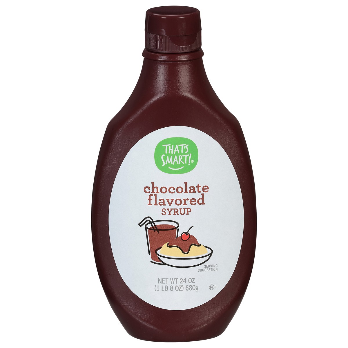 slide 2 of 4, That's Smart! Chocolate Flavored Syrup 24 oz, 24 oz