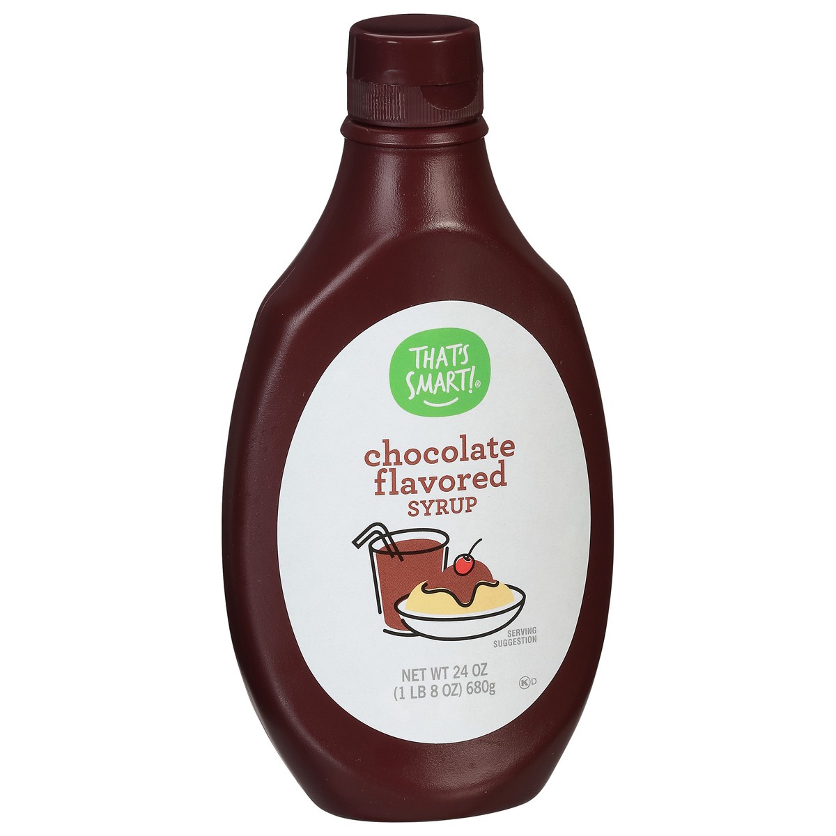 slide 4 of 4, That's Smart! Chocolate Flavored Syrup 24 oz, 24 oz