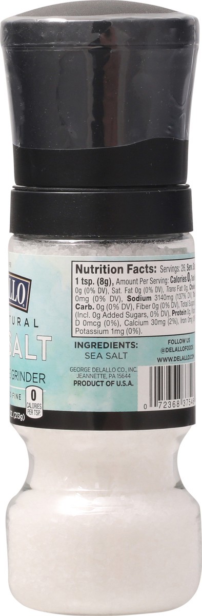 slide 8 of 9, DeLallo All Natural Sea Salt 7.5 oz, 