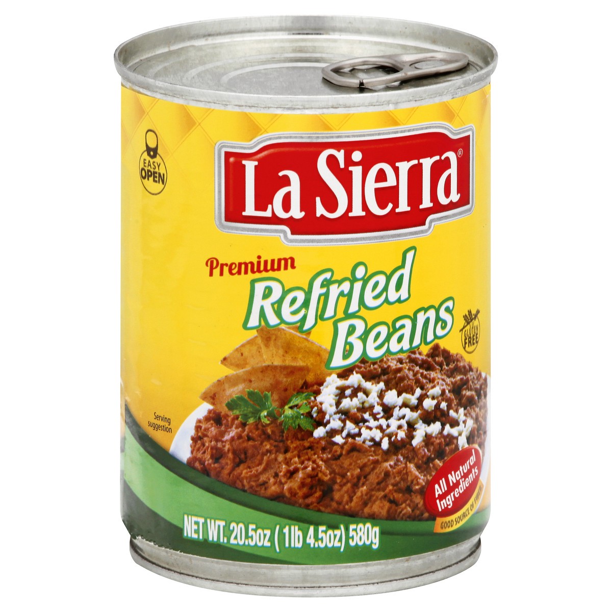 slide 2 of 10, La Sierra Premium Refried Beans 20.5 oz, 20.5 oz