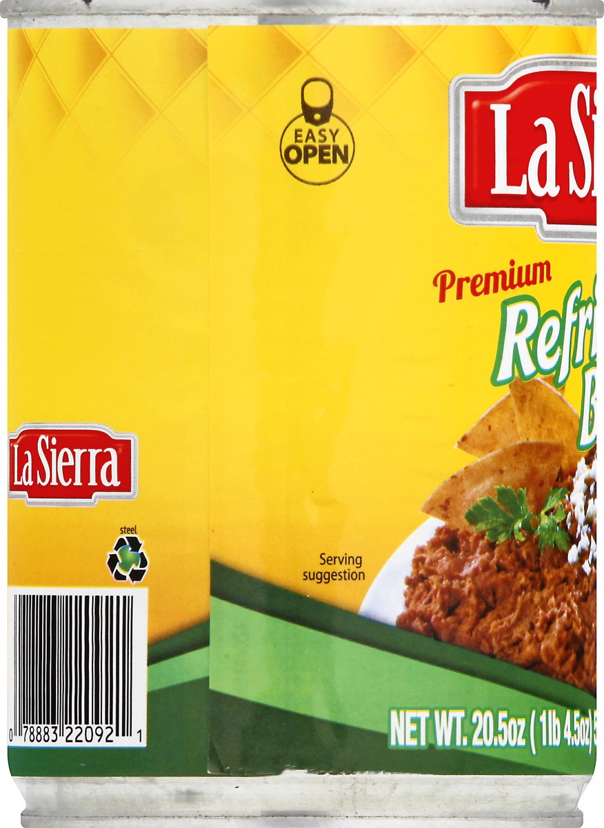 slide 9 of 10, La Sierra Premium Refried Beans 20.5 oz, 20.5 oz