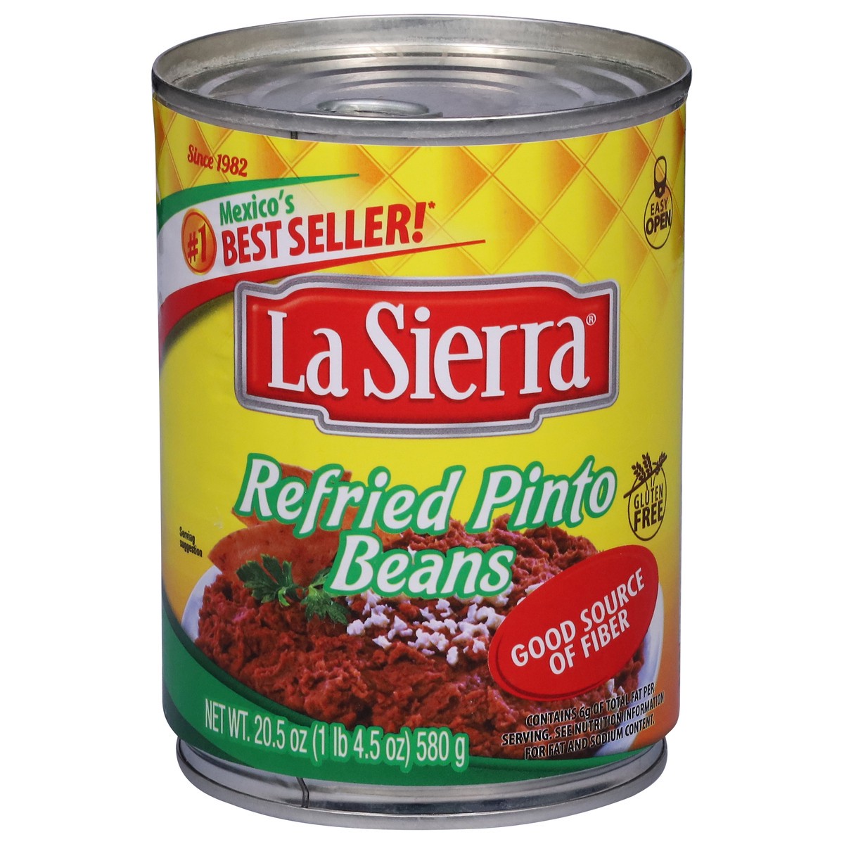 slide 1 of 10, La Sierra Refried Pinto Beans 20.5 oz, 20.5 oz