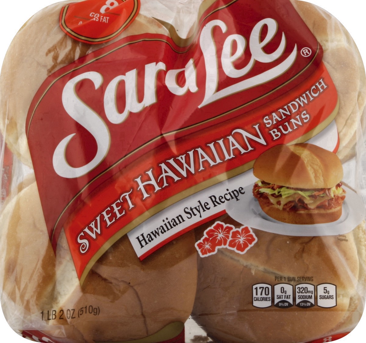 slide 7 of 31, Sara Lee Hawaiian Sandwich Buns, 8 count, Hamburger Buns, 18 oz Bag, 8 ct