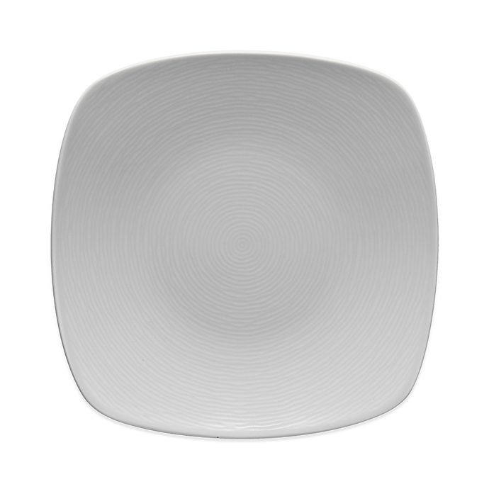 slide 1 of 2, Noritake Grey on Grey Swirl Square Salad Plate, 1 ct