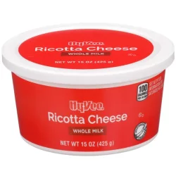 Hy-vee Ricotta Whole Milk Cheese