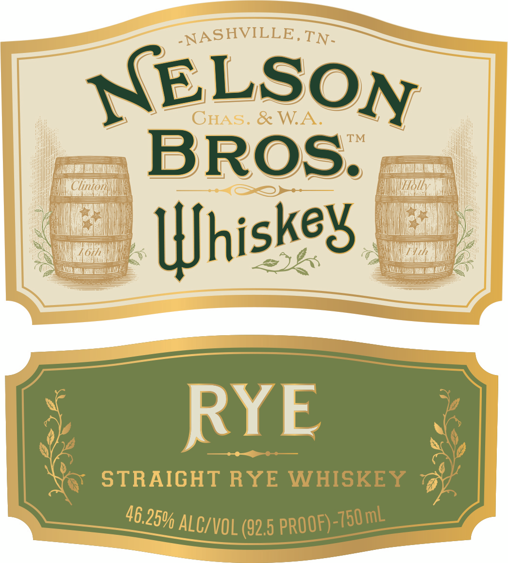 slide 3 of 7, Nelson Bros Rye Wsky 92.5, 750 ml