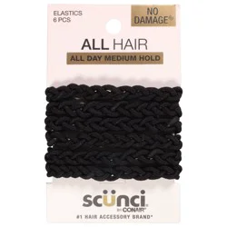 scünci No Damage Elastics - 6 Each