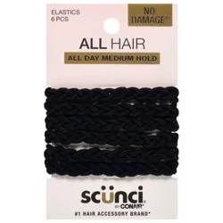 scünci No Damage Elastics - 6 Each