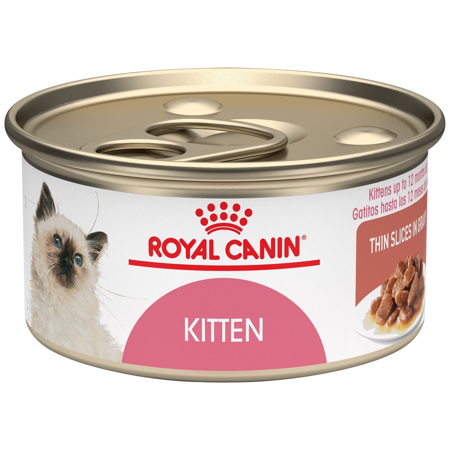 slide 1 of 7, Royal Canin Feline Health Nutrition Kitten Instinctive Canned Cat Food, 3 oz
