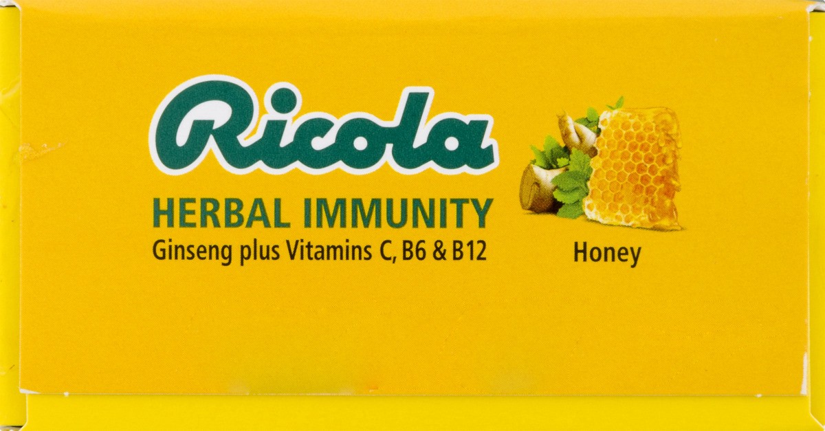 slide 7 of 9, Ricola Herbal Immunity Honey Drops, 24 ct