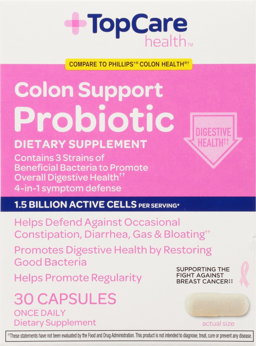 slide 6 of 16, TopCare Health Colon Support Probiotic 30 ea, 30 ct