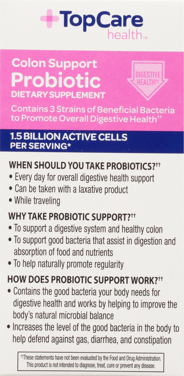 slide 10 of 16, TopCare Health Colon Support Probiotic 30 ea, 30 ct