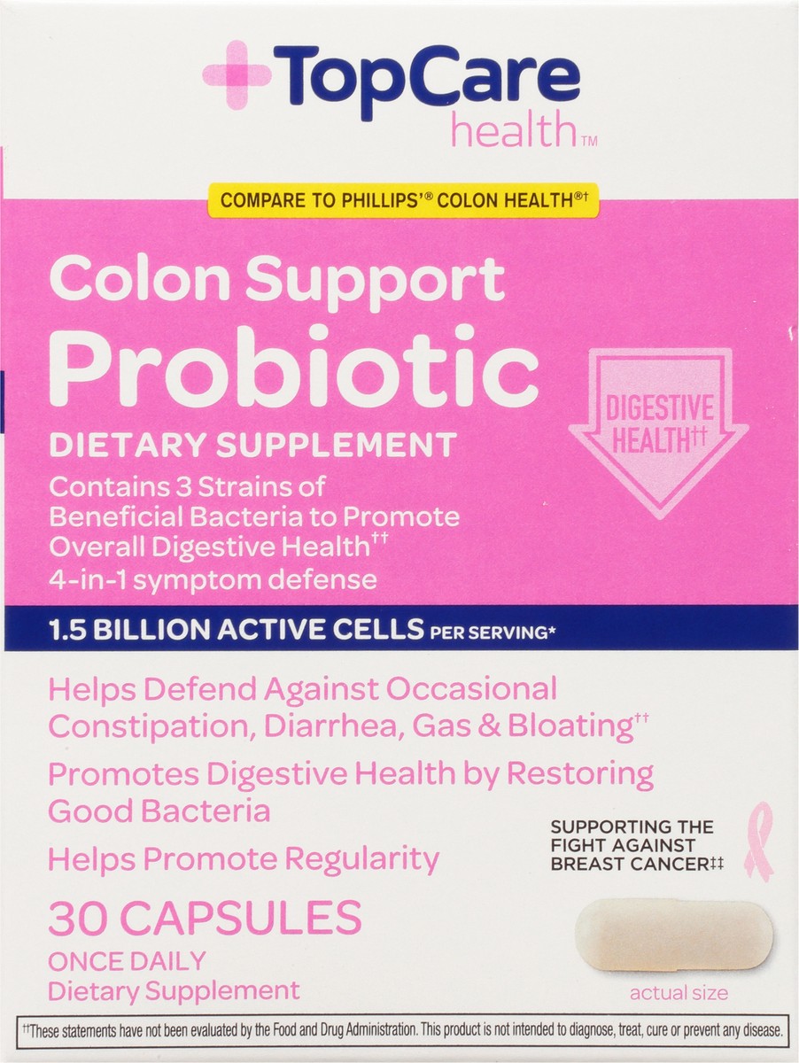 slide 9 of 16, TopCare Health Colon Support Probiotic 30 ea, 30 ct