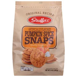 Stauffer's Snaps, Pumpkin Spice, Original Recipe