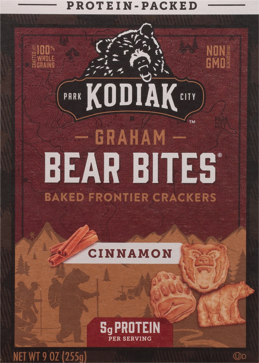 slide 4 of 9, Kodiak Cakes Bear Bites Graham Cinnamon Crackers 9 oz, 9 oz