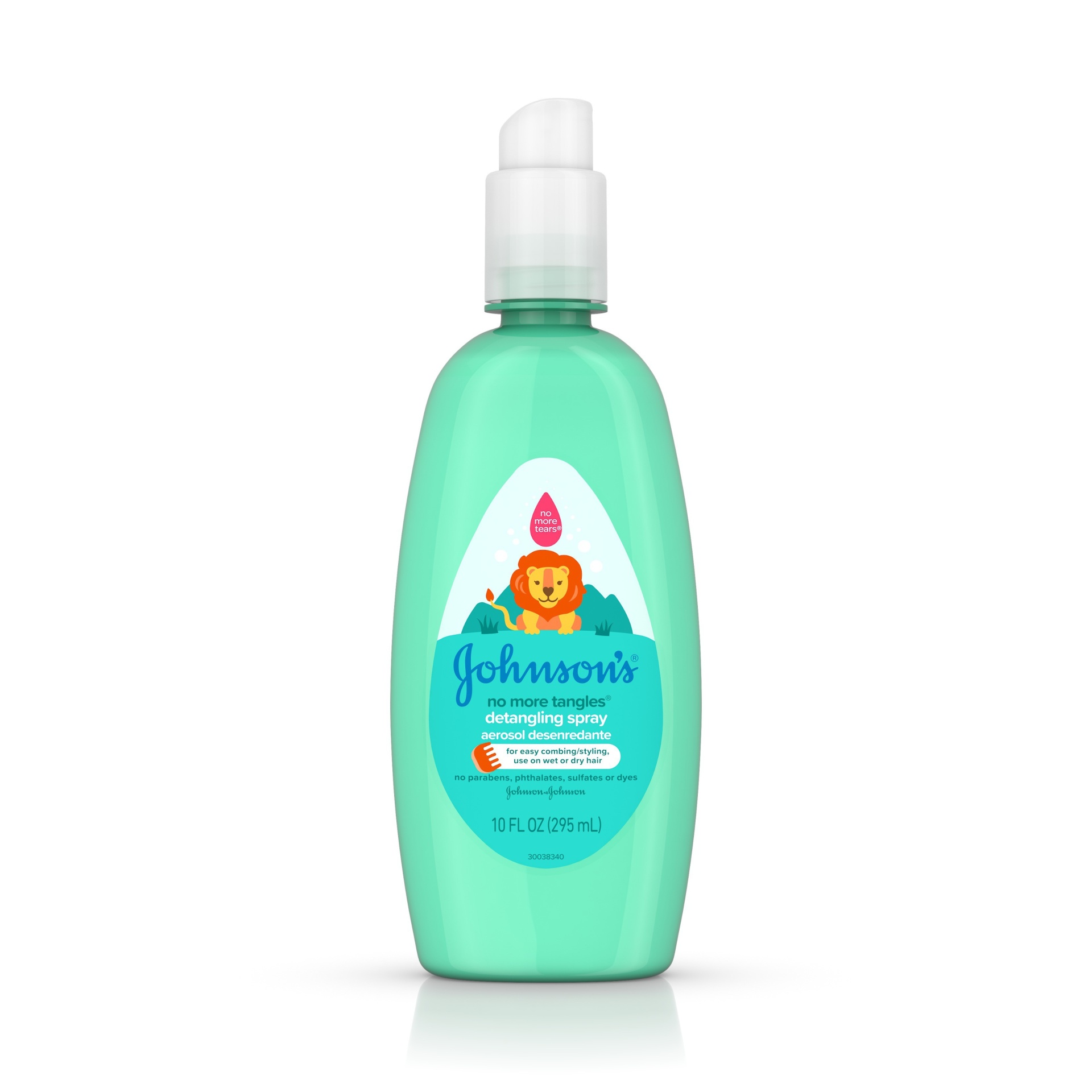 slide 1 of 8, Johnson's No More Tangles Toddler & Kids Hair Detangling Spray to Unlock Knots in Hair - 10 fl oz, 10 fl oz