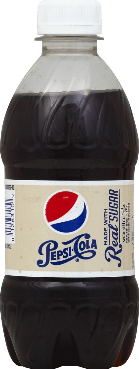 slide 4 of 4, Pepsi Vanilla Cola with Real Sugar 12 Fluid Ounce/ - 96 oz, 8 ct; 12 fl oz