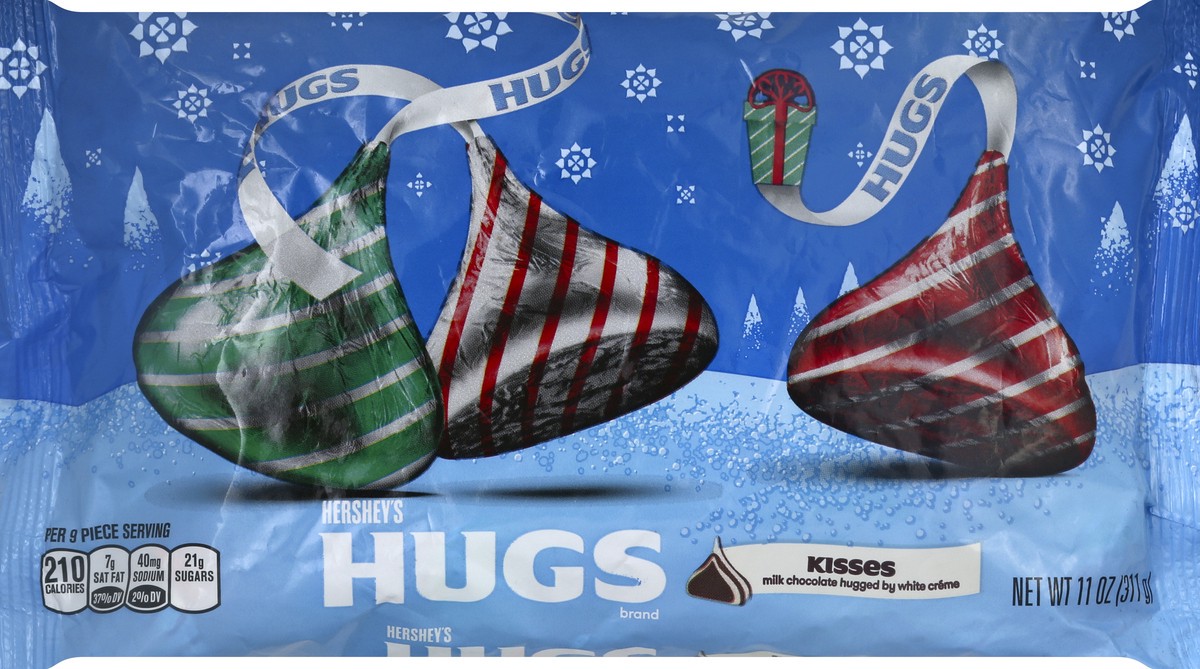 slide 5 of 5, Hershey's Hersheys Holiday Hugs Candies, 11 oz