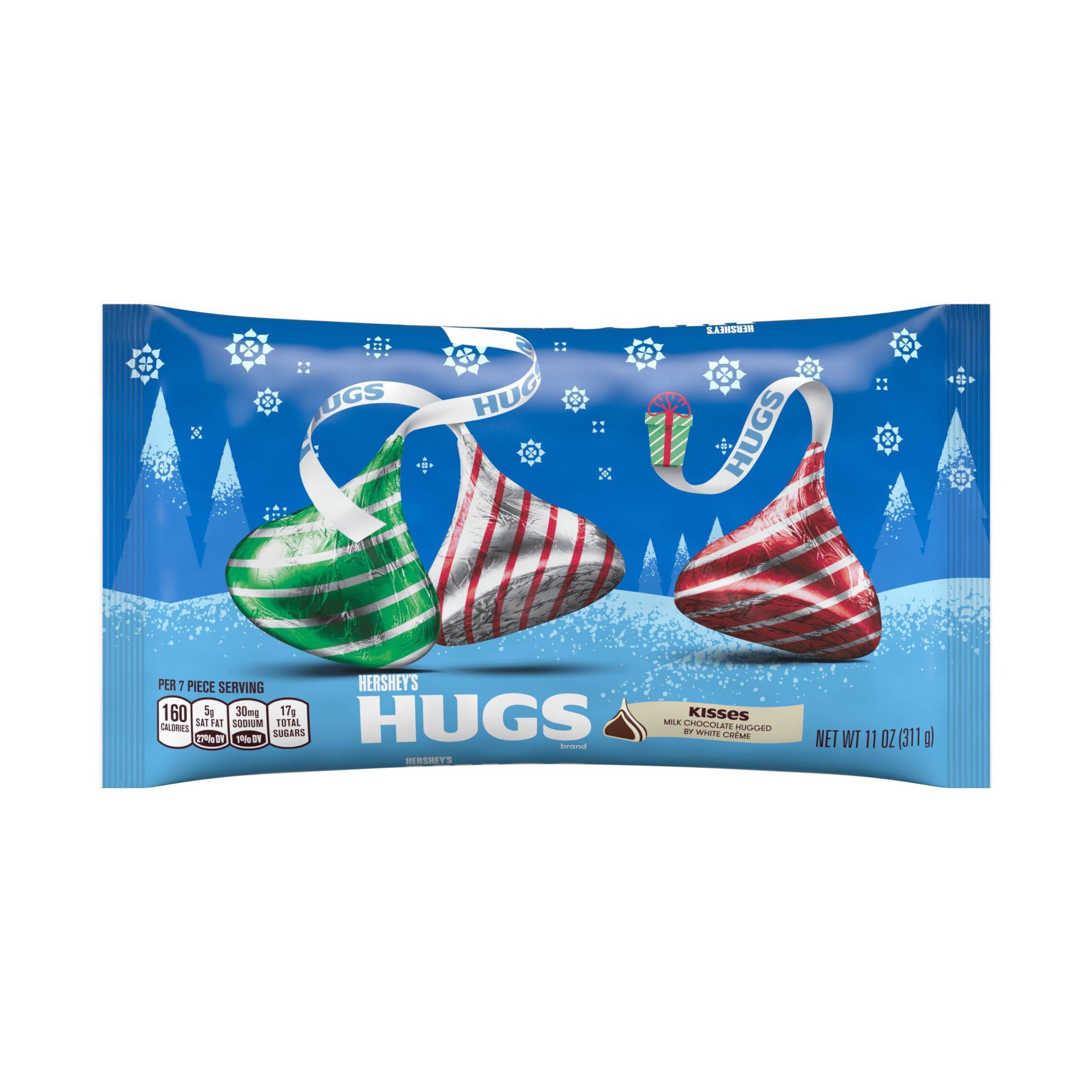 slide 1 of 5, Hershey's Hersheys Holiday Hugs Candies, 11 oz