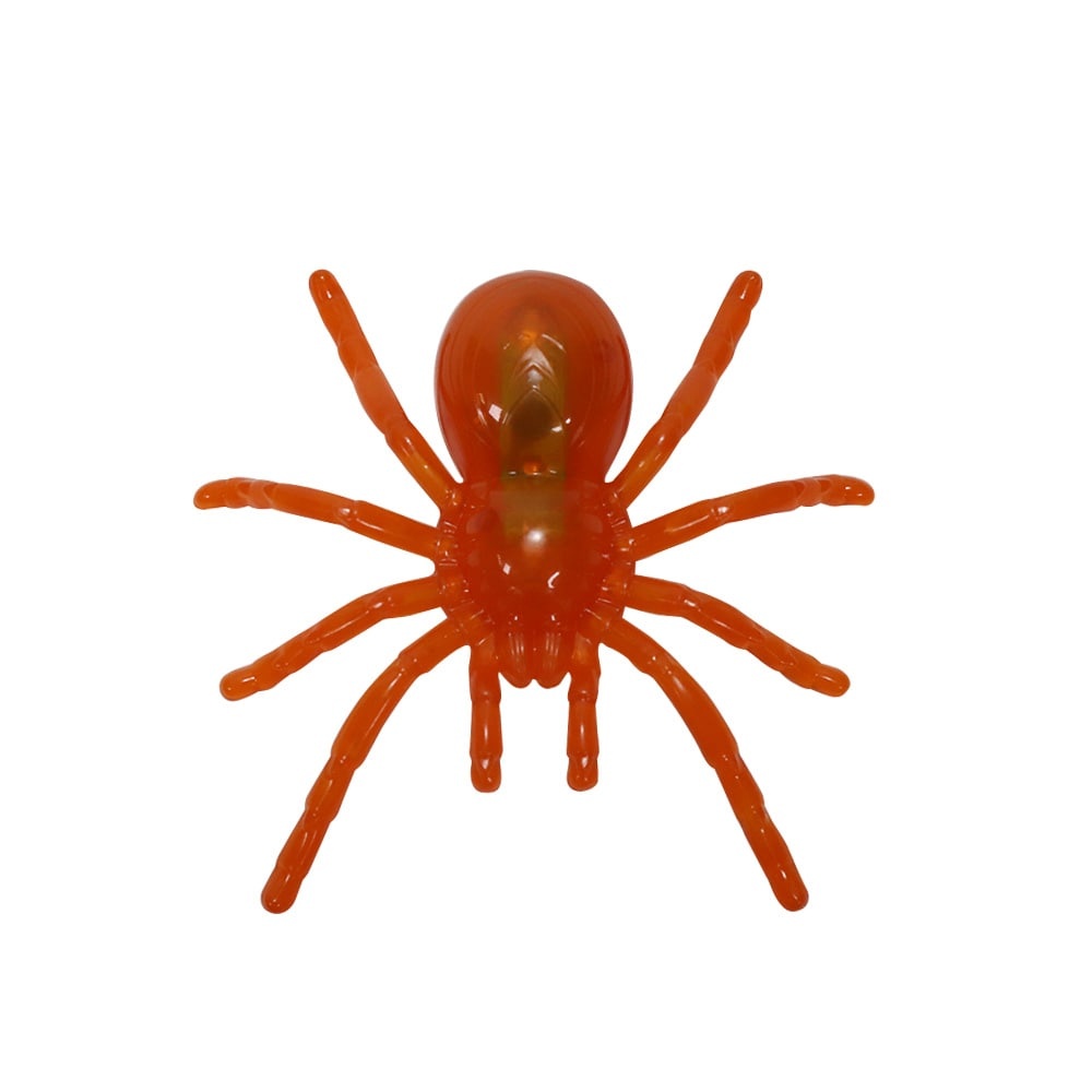 slide 1 of 1, Holiday Home Light Up Spider - Orange, 1 ct