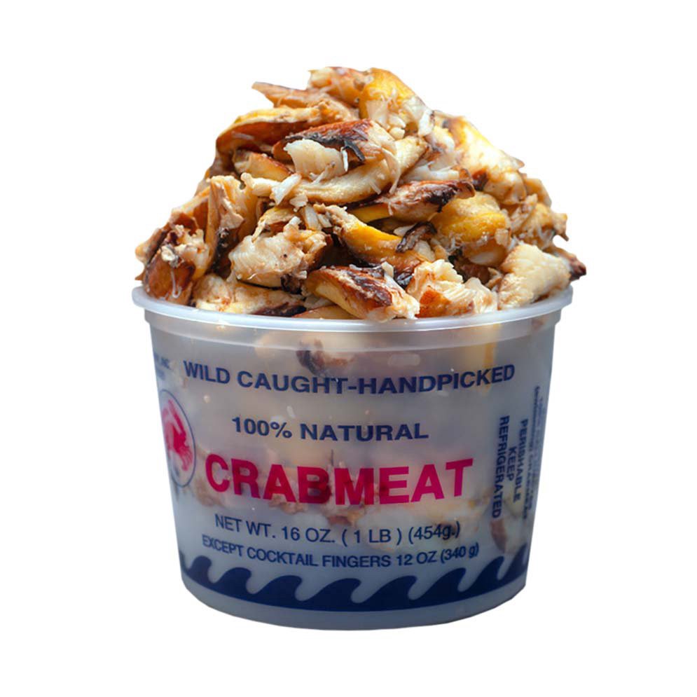 slide 1 of 1, Fresh Crab Claw Meat, 16 oz