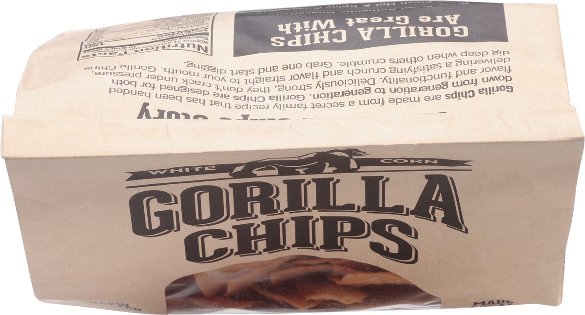 slide 6 of 9, Crazy Fresh Gorilla Chips, White Corn, 12 Ounce, 12 oz
