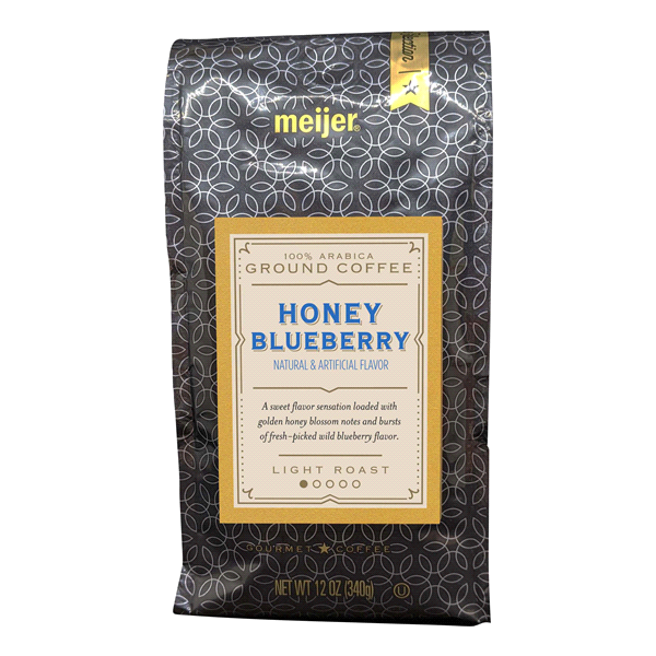 Meijer Premium Ground Coffee Honey Blueberry 12 oz Shipt