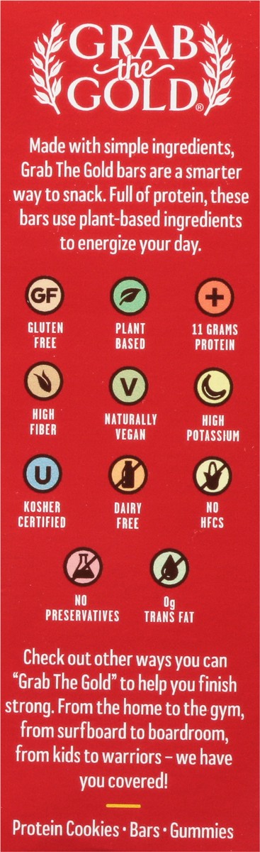 slide 4 of 9, Grab the Gold Chocolate Peanut Butter Snack Bars 5 - 2 oz Bars, 5 ct