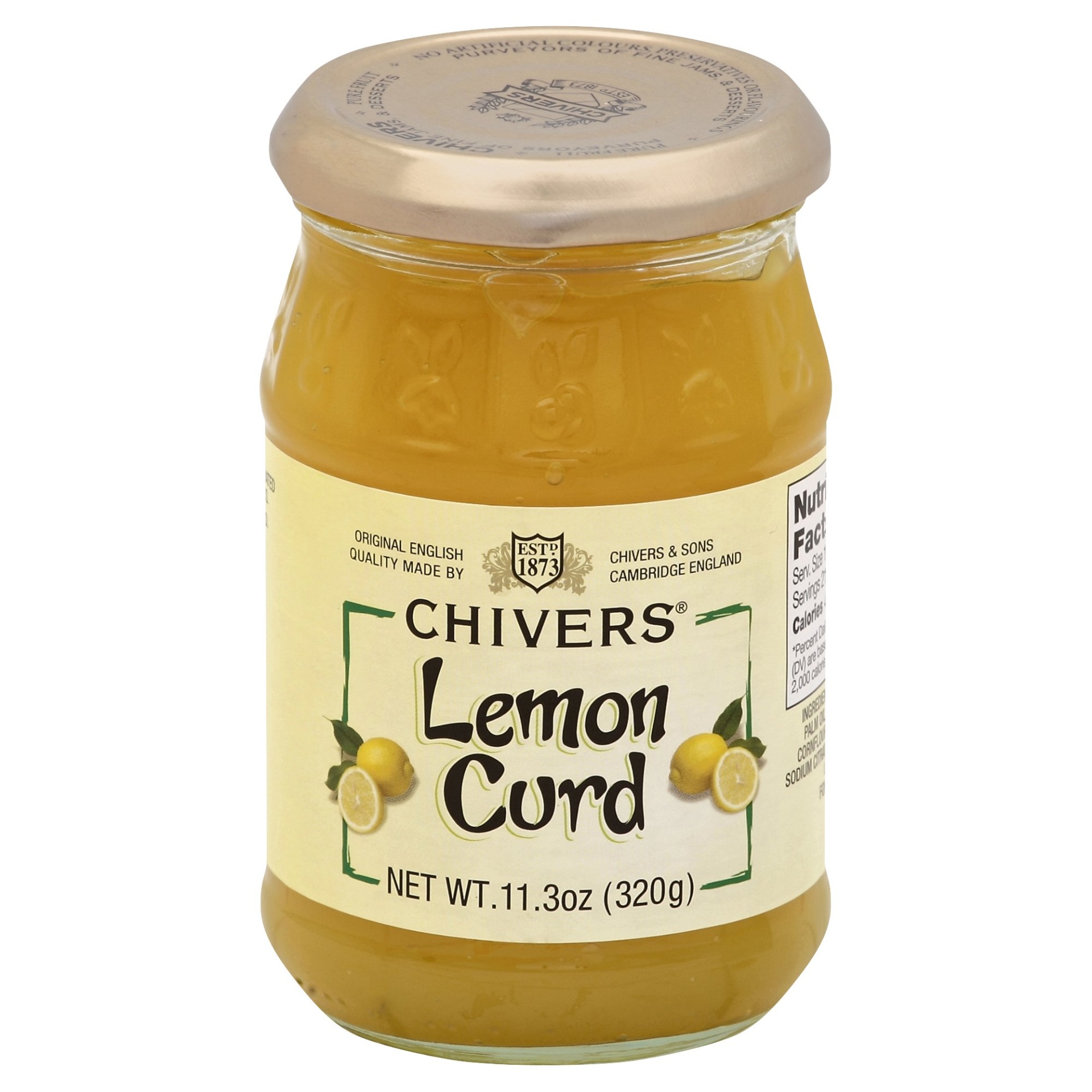 slide 1 of 2, Chiver's Lemon Curd, 11.3 oz